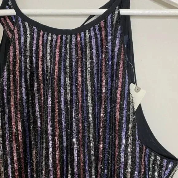 Anthropologie Maeve Disco Halter Jumpsuit size 14 new with tag nwt - Picture 7 of 8